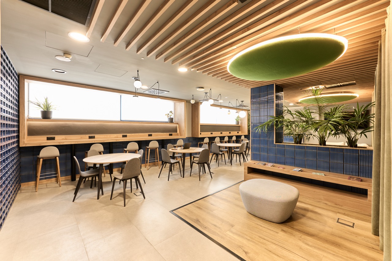 Zona de coworking Valdebebas