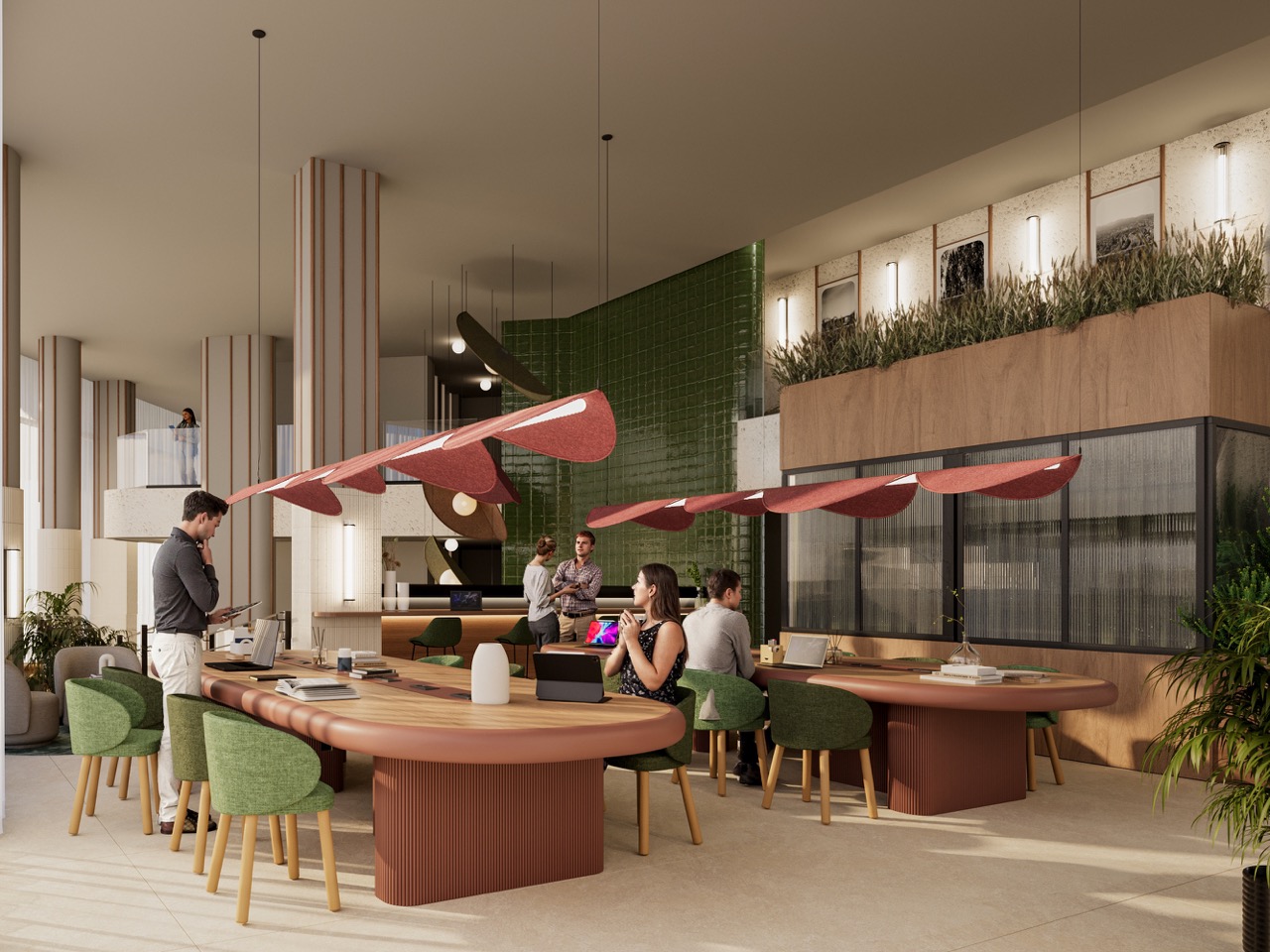 Zona de coworking Sant Cugat