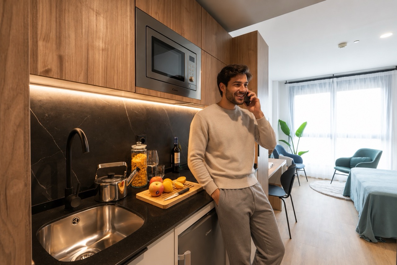 Apartments and studios in Madrid by the day or week
